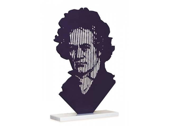 Marcos Marin madeira, 58 x 36 x 12 cm "Beethoven 5-25" sem data
