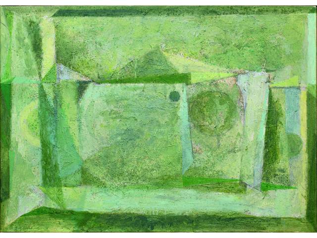 Sergio Guerini técnica mista sobre tela, 30 x 60 cm "Sem título" 2019