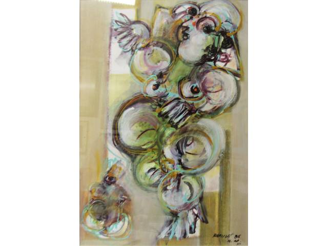 Alexandre Rapoport T.M.S.P - 42 x 29 cm "Figura" Ass 1986