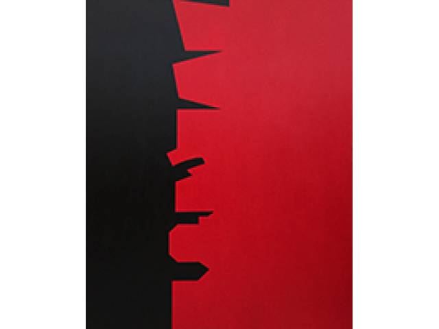 Claudio Roncoli acrílica sobre tela 152 x 122 cm "Toten" ass. verso 2016 - acompanha certificado do Instituto Adelina