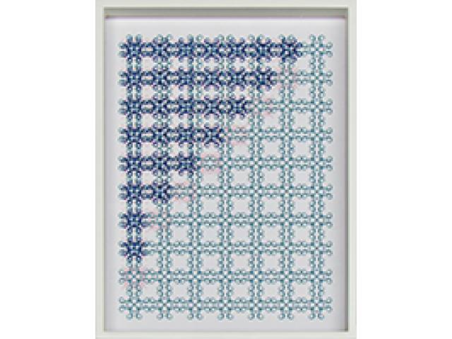 Cristina Suzuki serigrafia 42 x 30 cm "Fig. 1 e Fig. 1 Espelhada Alternadas 05 da Série Imprinting" ass. verso 2017 t. 1/13 - acompanha certificado do Instituto Adelina