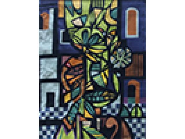 Genaro de Carvalho Tapeçaria 202 x 158 cm “Sem Título” ass. inferior direito 1973