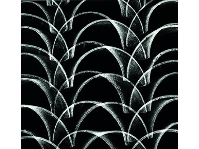 German Lorca tinta mineral sobre Premium Luster Photo Paper, 38 x 40 cm, edição 7/15 "Curvas Concêntricas" 1955 - Participou das exposições Do concretismo ao pop anos 50, 60 e 70, 2012; Razão concreta, 2016, Galeria Berenice Arvani. Registrada no livro Coleção Itaú Moderno – Arte no Brasil 1911-1980, p. 256.