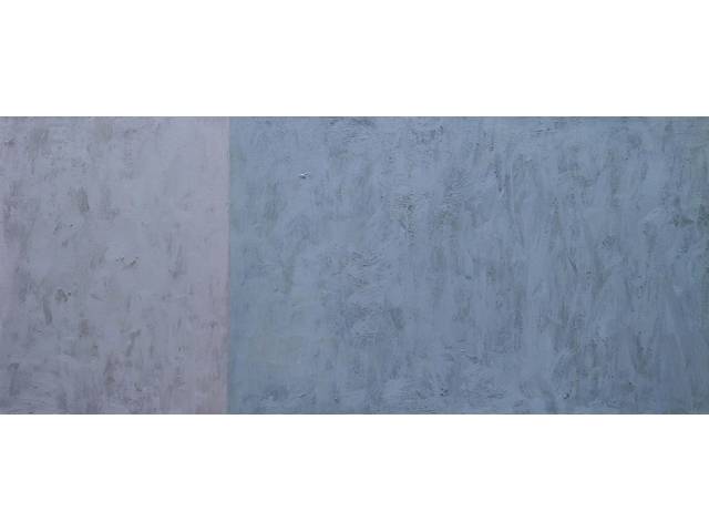 Sergio Sister óleo sobre tela 85 x 200 cm “Sem título | Untitled” ass. verso 2000. Com cachê Gabinete Raquel Arnaud 4223