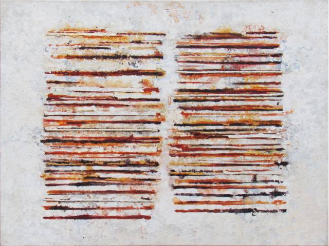 Sérgio Fingermann óleo sobre tela 60 x 80 cm "Sem título" ass. verso 1994 reproduzida no livro "Sergio Fingermann Pinturas" pág. 74