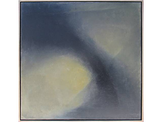 Samson Flexor óleo sobre Tela 81 x 81 cm "Sem título" ass. CID 1958