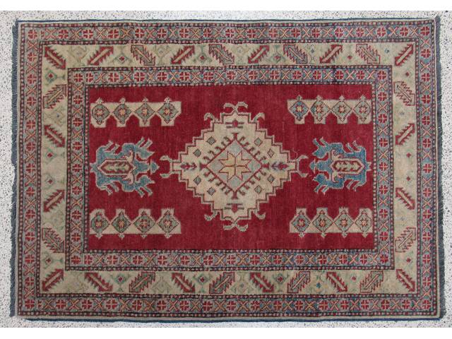 Tapete Kazak Turquia 1,36 x 1,00 = 1,36 m²