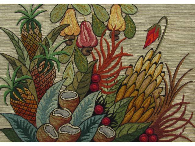 Leiy Ceará tapeçaria 104 x 141 cm "Frutas" ass. CIE