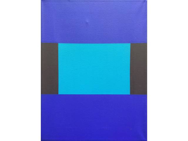 Marlene Günther - acrílica sobre tela 40 x 30 cm “#49”ass.verso 1995 Com cachê Galeria Raquel Arnaud