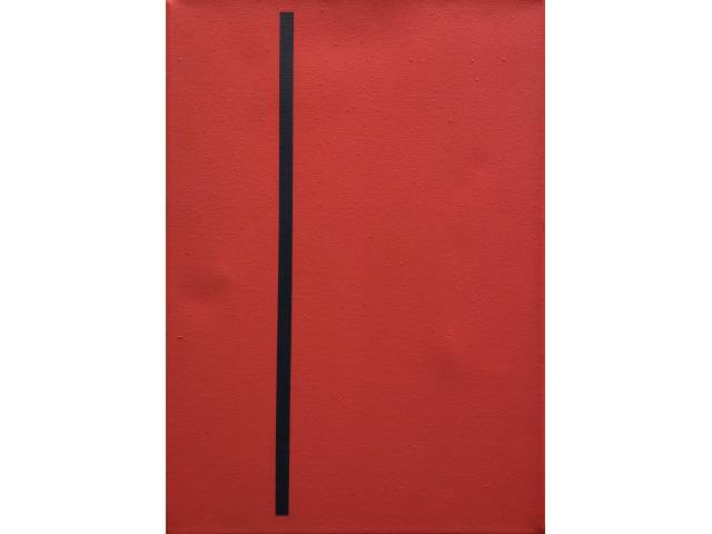 Marlene Günther - acrílico sobre tela 42 x 30 cm “#55” 1995 ass. verso Com cachê Galeria Raquel Arnaud