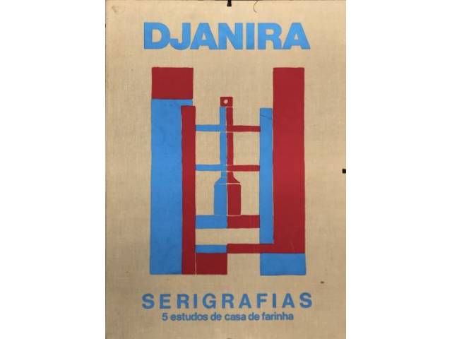 DJANIRA. Serigrafias. 5 Estudos de Casa de Farinha, 1974. Álbum. Edição: 310 - Em ótimo estado de conservação. Capa original da editora, album completo