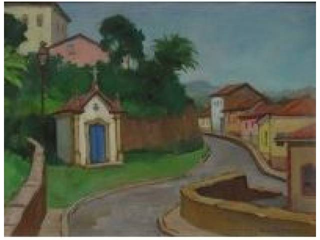 Colette Pujol Óleo sobre tela  70 x 51 cm " Sem Título " ass. CID