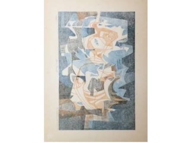 Roberto Burle Marx Técnica Litogravura 45,5 x 63,5 cm "Anna Piacsek" Ass. CID 1979  T 172/200