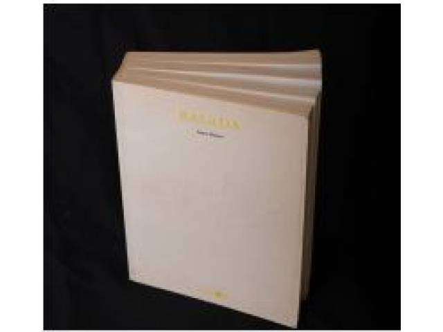 Nuno Ramos livro objeto 16 x 22 cm "Balada" 1995