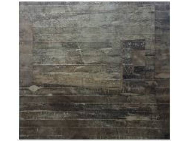 Daniel Senise acrílica sobre tela colada em madeira 150 x 150 cm “Sem Título” ass. verso 2000 Cód. DS620/00