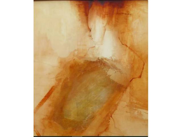 Carlos Araújo óleo sobre madeira 122 x 102 cm "Figura Feminina" assinada CI e Verso