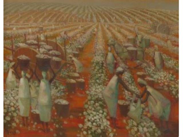 Enrico Bianco óleo sobre eucatex 48 x 62 cm "Sem titulo" ass. CIE e verso ano 1993