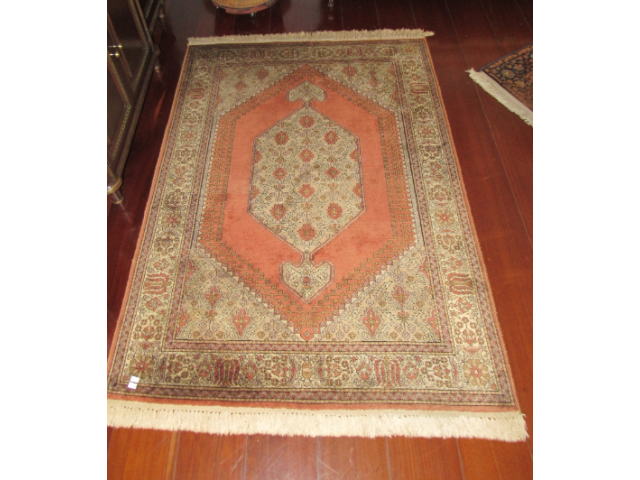 Tapete Kashmir Persa em seda 1,80 x 1,25 = 2.25 m²