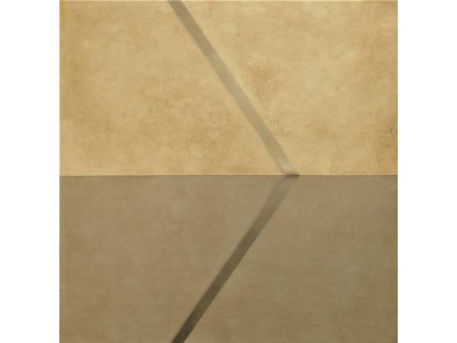 Carlos Eduardo Zimmermann pastel encerrado sobre placa 98 x 98 cm intitulada "Desenho I" assinada  verso e datada 1975 Curitiba com etiqueta da Galeria Paulo Prado
