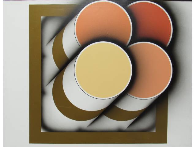 Ramiro Petrelly acrílica sobre tela 120 x 92cm "Germain" ass. verso. Obra acompanha certificado do artista