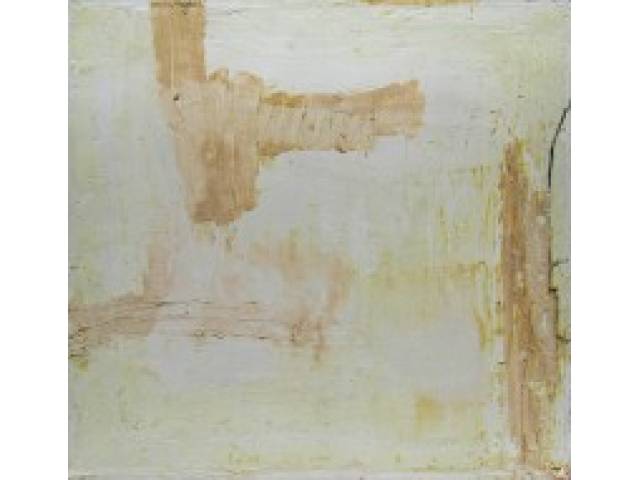 Daniel Feingold - óleo cera e grafite sobre rayon 40 x 40 cm "Sem título" ass. verso ano 1997 Com cachê Galeria Raquel Arnaud