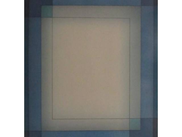 Arcangelo Ianelli serigrafia 100 x 70 cm “Geométrico” ass.CID e datado  1999 Tiragem 22/75