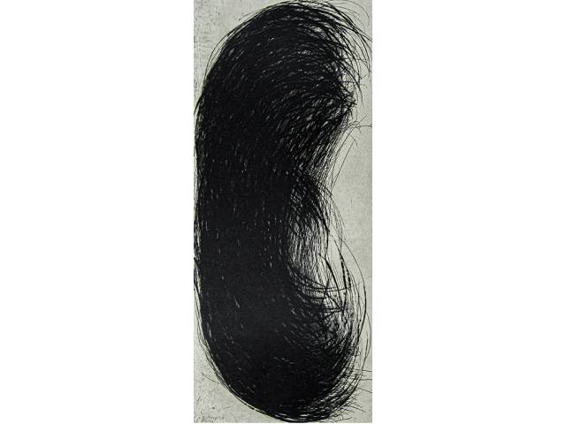 Carmela Gross gravura em metal 100 x 40 cm "Sem título" ass. CID t. 10/15 Com cachê Galeria Raquel Arnaud