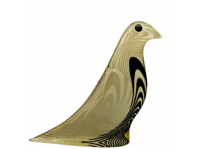 Abraham Palatnik  escultura em resina de poliéster em forma de Pombo estilizada 15 x 15  cm sem ass, meados século 20