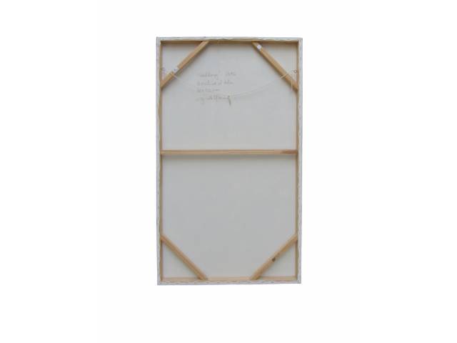 Gisele Ulisse  acrílica sobre tela 120 x 70cm "Walking" ass. CID e verso datada 2016