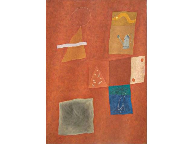 Thomaz Ianelli,  óleo sobre tela  150 x 105cm intitulada "O pequeno alfaiate"  datada 1972 -  ass. Canto Inferior Direito Com cachê da Galeria Documenta