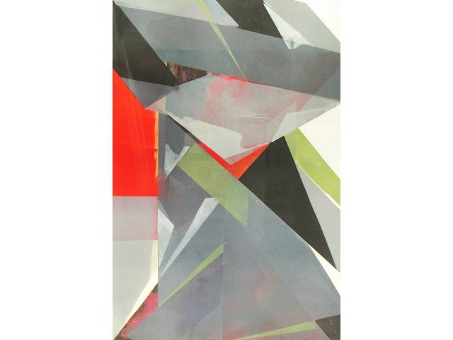Emanoel Araújo acrílica sobre papel BFK Rives 110 x 75cm "Abstrata" ass. CID datada 1990.