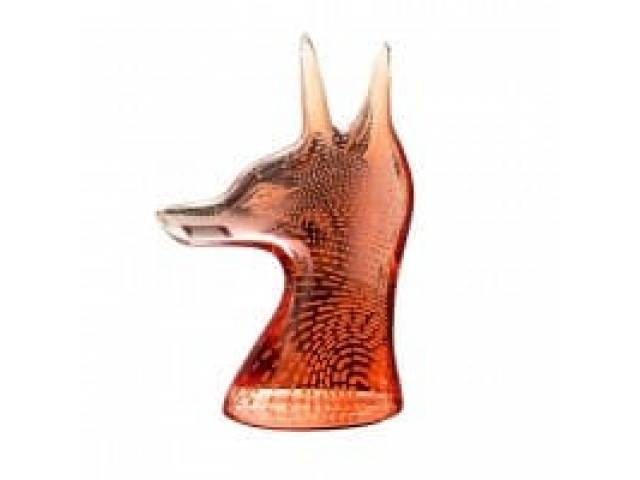 Abraham Palatnik  escultura em resina de poliéster em forma de Lobo estilizada 10 x 07  cm  ass na peça, meados século 20