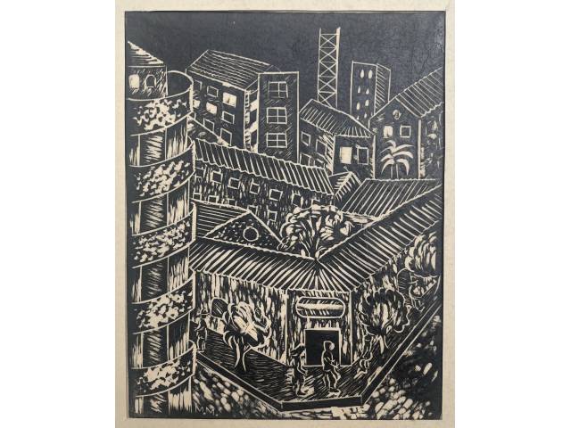 Manoel Martins xilogravura 18 x 14cm ass. CID nº30/13. Sem Moldura.