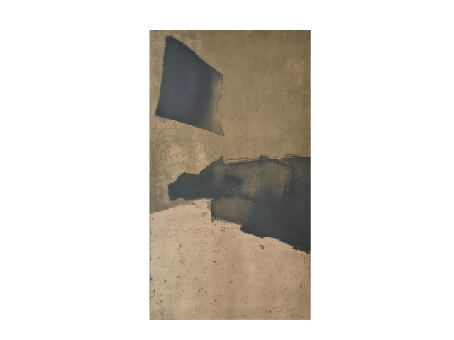 Anna Bella Geiger gravura 55 x 30cm "Abstrata" ass. CID datada 1964 t. 6/20