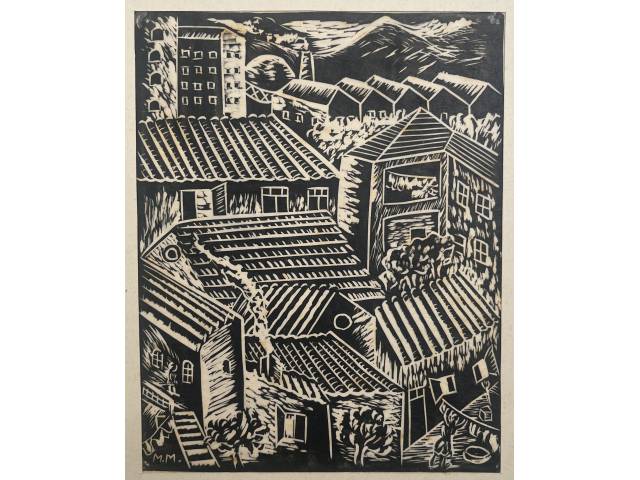 Manoel Martins xilogravura 18 x 14cm ass. CID nº30/13. Sem moldura.