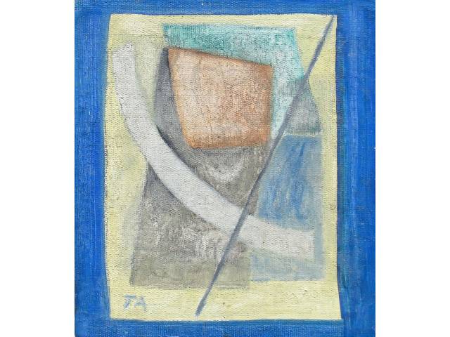 Tito de Alencastro óleo sobre impressão em tela 18 x 15 cm intitulada "Gravura Picasso" ass. CIE datada 1988. 
Com dedicatória