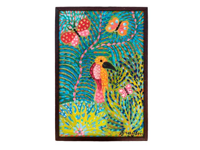 Grauben do Monte  Lima óleo sobre tela 32 x 22cm "Sem Titulo" ass. CID e verso datada 1969.