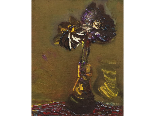 Danilo di Prete óleo sobre tela 30 x 23 cm “Vaso de Flores” ass. CID