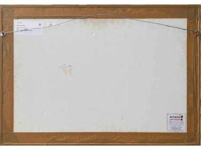 Carlos Fajardo - papel e metal 51 x 71,5 cm “Sem Título” 2003 Com cachê da Galeria Raquel Arnaud