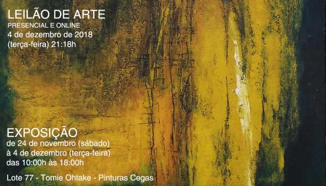 Leilão de Arte, Dezembro 2018