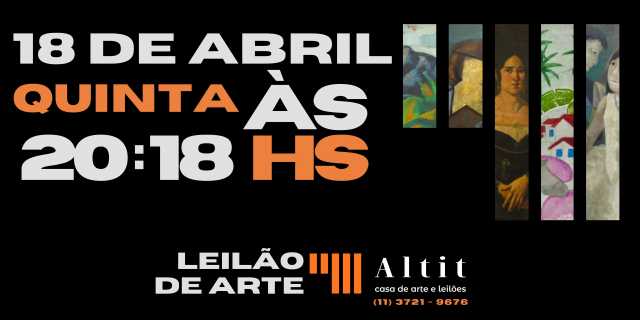 Leilão de Arte Abril 2024