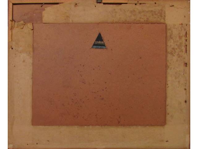 Lote 016 — Babinski gravura 20x26cm "Figuras" ass. CID  datada 1971