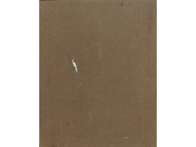 Lote 042 — Inos Corradin óleo sobre eucatex 36 x 30cm "Jarro" ass. CID, datado década de 70, com certificado do artista.