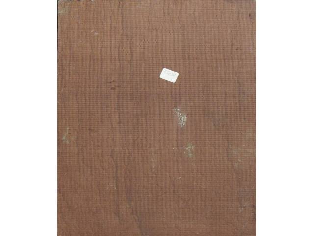 Lote 043 — Inos Corradin óleo sobre eucatex  52 x 39cm "Pierrô" ass. CID, datado década de 70, com certificado do artista.