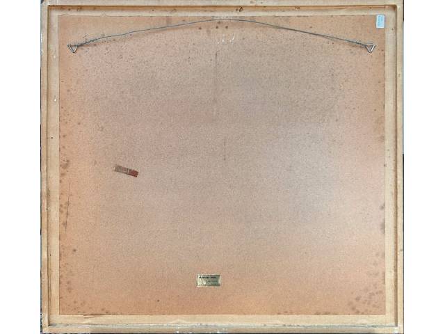Lote 015 — Tomie Ohtake  gravura 45x50cm "Sem Titulo" ass. CID datada 1970 tiragem 21/50.