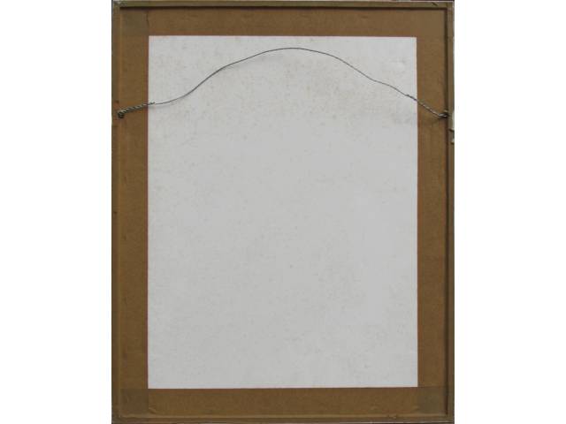 Lote 012 — Zoravia Bettiol gravura 48x33 cm "Domingo a tarde o parque farroupilha" ass.  CID