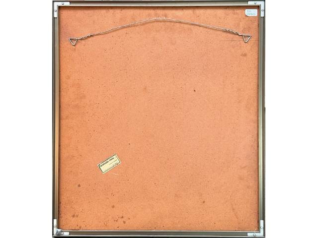 Lote 005 — Marilia Rodrigues gravura 35x25 cm "Sem Titulo" ass CID datada 1972 tiragem 53/100.