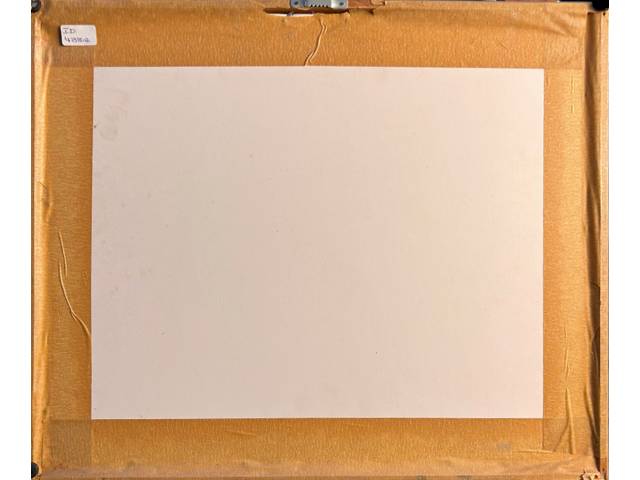 Lote 084 — Sergio Sister  técnica mista sobre papel 25x35 "Sem Titulo"  ass. CID datada 1989.