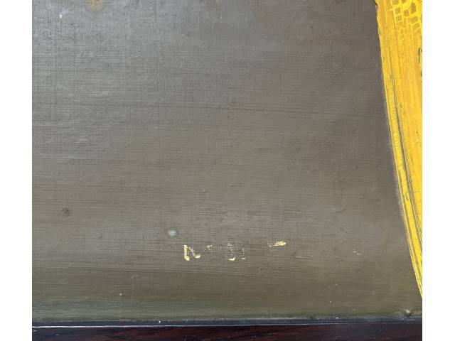 Lote 048 — Manabu Mabe óleo sobre tela 50 x 65cm "Sem Titulo" ass. CID e verso datada 1969