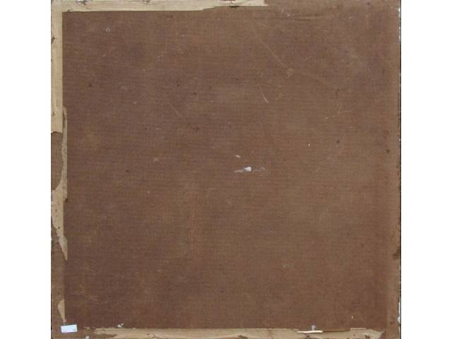 Lote 040 — Inos Corradin óleo sobre eucatex  60 x 56cm "Melancia" ass. CSE, datado década de 70, com certificado do artista.